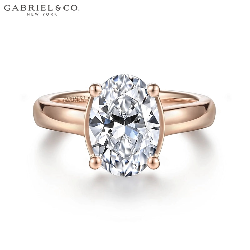 1.50ctr-3.00ctr Oval Cut Lab Grown Diamond Ring Tailor Made