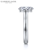 1.25ctr-2.00ctr Oval Cut Natural Diamond Ring