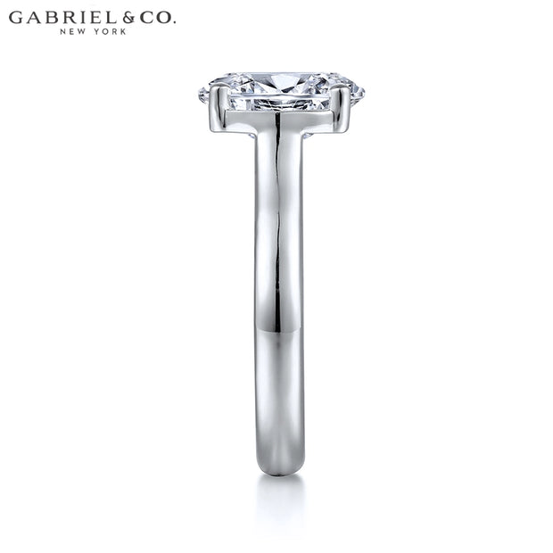 1.25ctr-2.00ctr Oval Cut Natural Diamond Ring