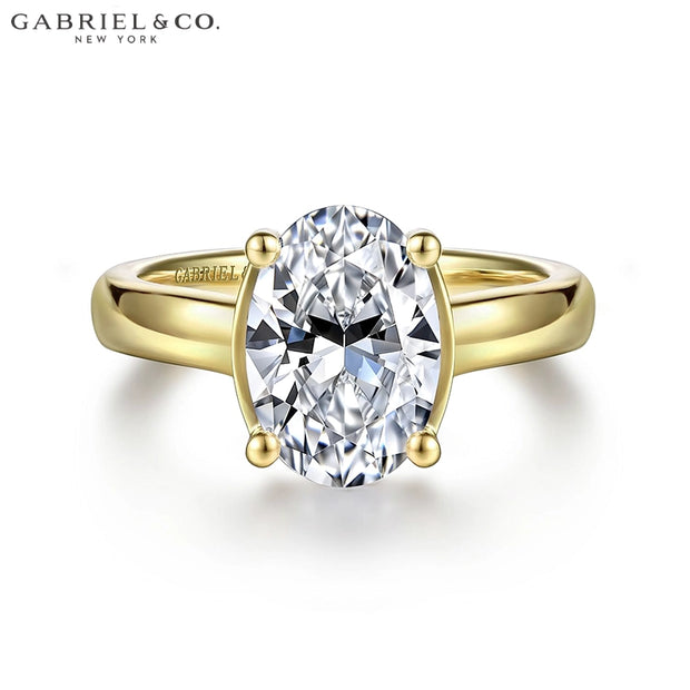 1.25ctr-2.00ctr Oval Cut Natural Diamond Ring