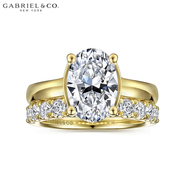 1.25ctr-2.00ctr Oval Cut Natural Diamond Ring