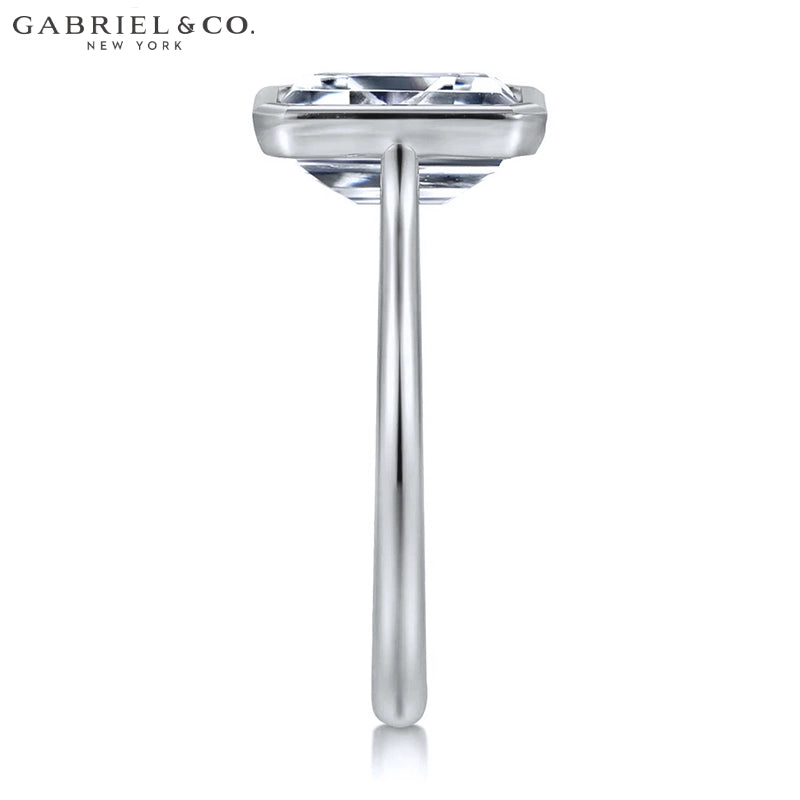 1.25ctr-2.50ctr Emerald Cut Lab Grown Diamond Ring Tailor Made