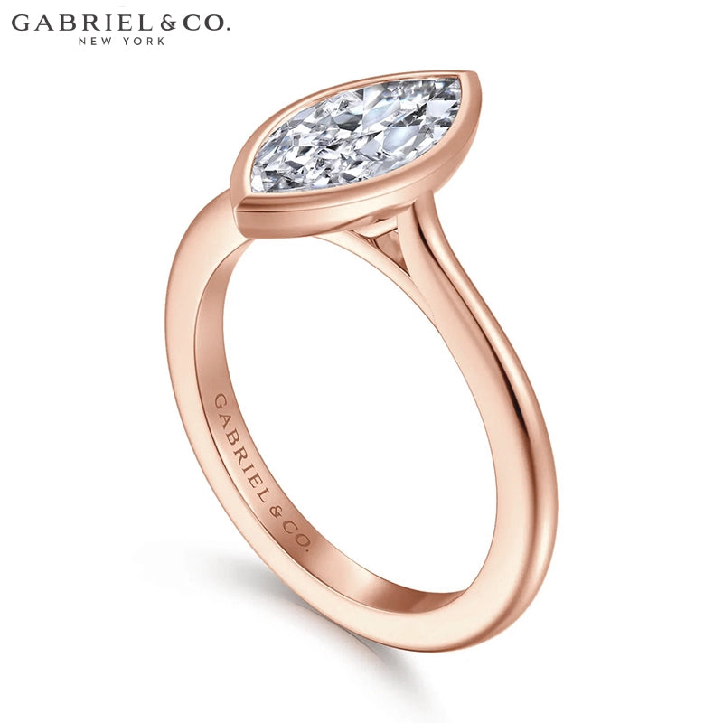 1.25ctr-2.50ctr Marquise Cut Lab Grown Diamond Ring Tailor Made