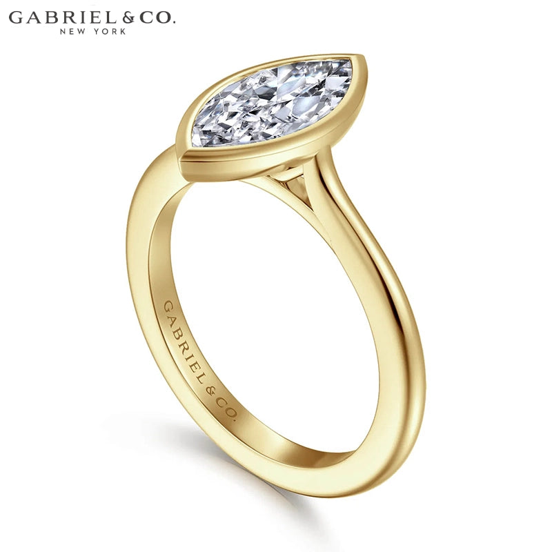 1.00ctr-2.00ctr Marquise Cut Natural Diamond Ring Tailor Made