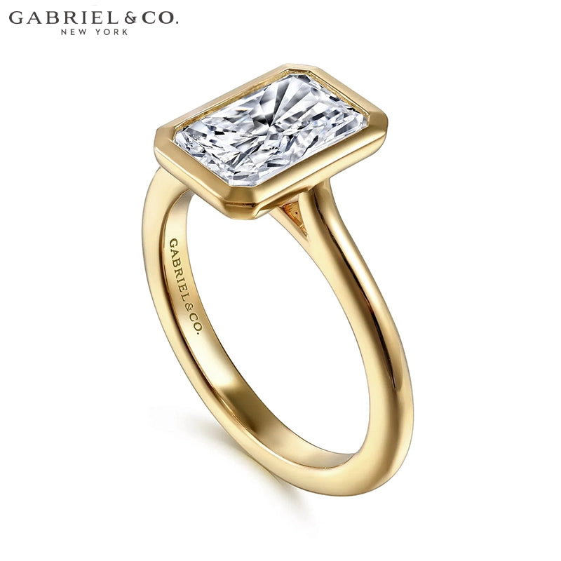 1.25ctr-2.50ctr Radiant Cut Lab Grown Diamond Ring Tailor Made