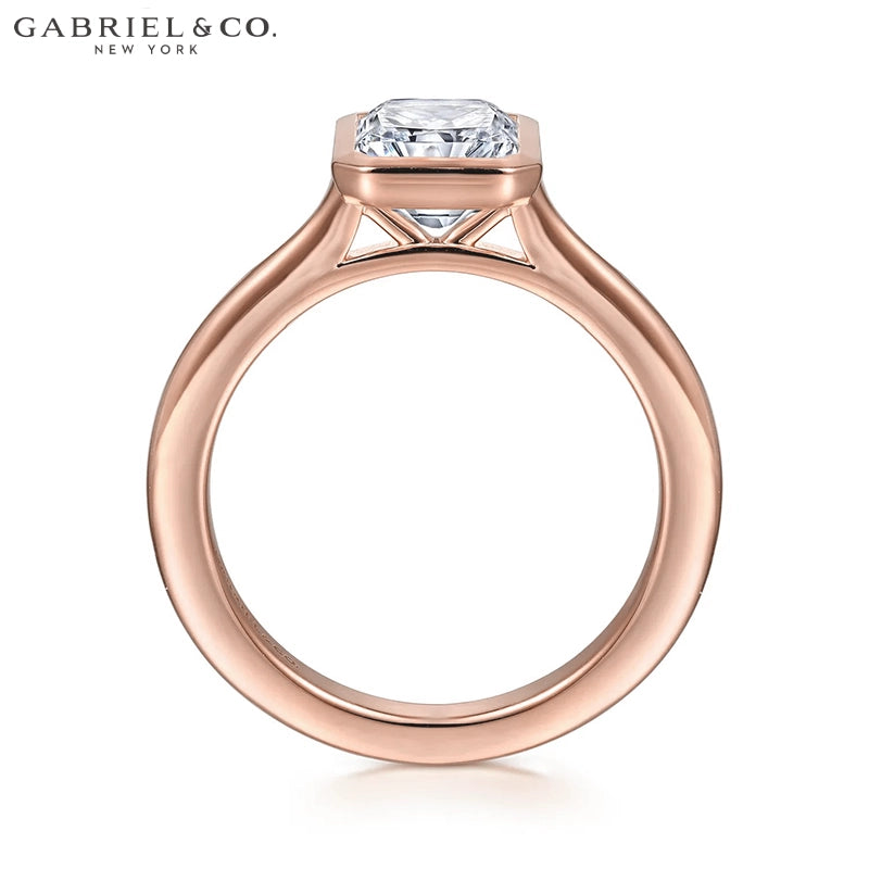 1.25ctr-2.50ctr Radiant Cut Lab Grown Diamond Ring Tailor Made