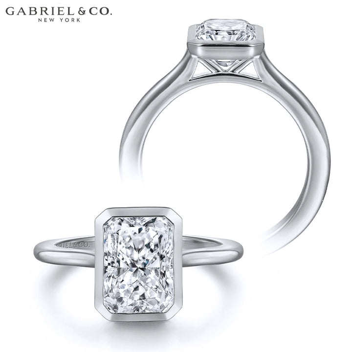 1.00ctr-2.00ctr Radiant Cut Natural Diamond Ring Tailor Made