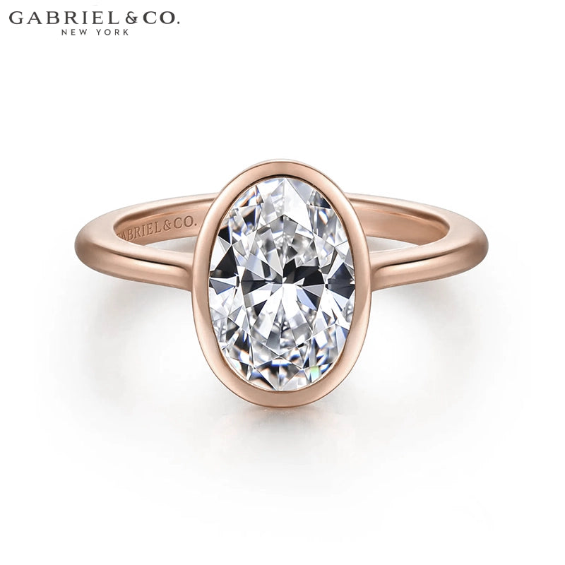 1.25ctr-2.50ctr Oval Cut Lab Grown Diamond Ring Tailor Made