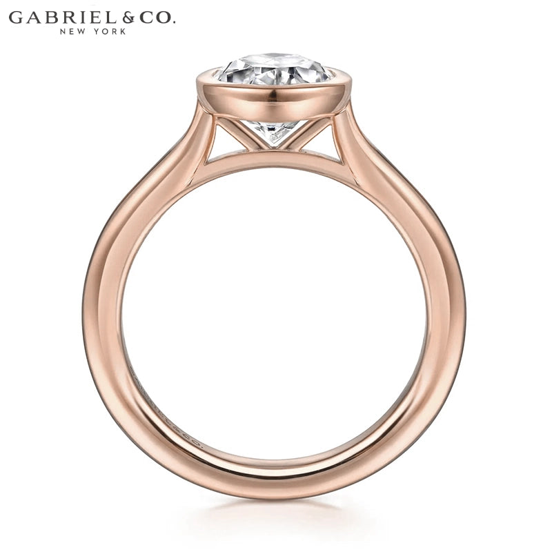 1.25ctr-2.50ctr Oval Cut Lab Grown Diamond Ring Tailor Made
