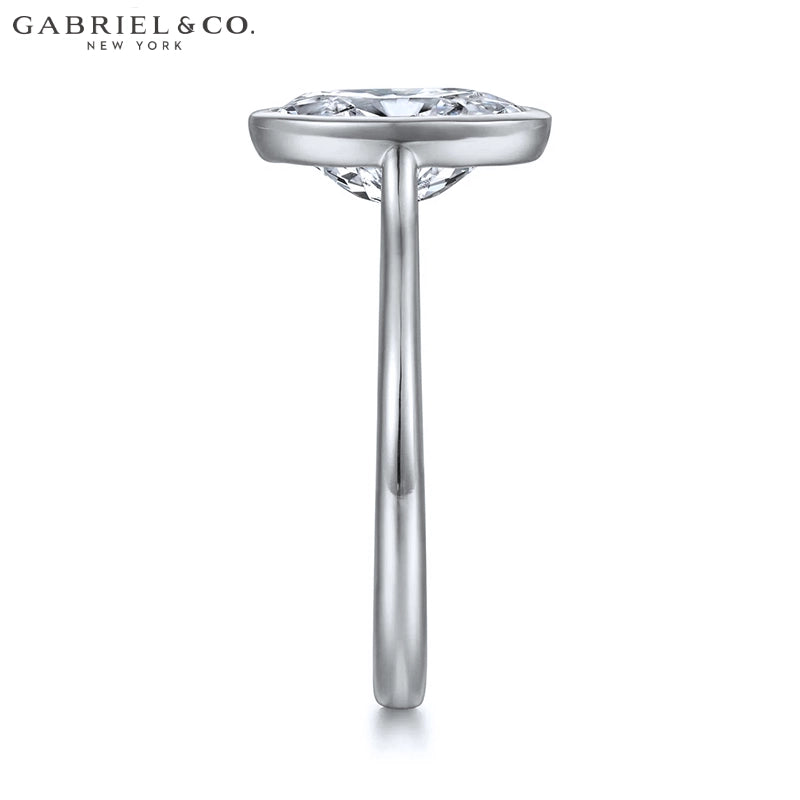 1.25ctr-2.50ctr Oval Cut Lab Grown Diamond Ring Tailor Made