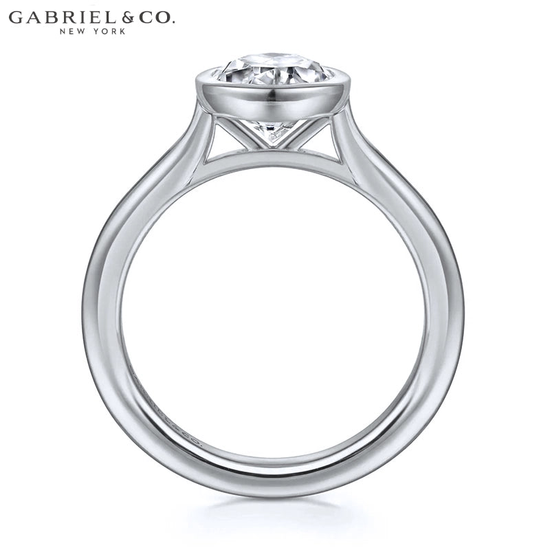1.25ctr-2.50ctr Oval Cut Lab Grown Diamond Ring Tailor Made