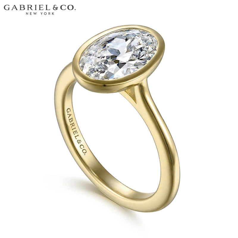 1.25ctr-2.50ctr Oval Cut Lab Grown Diamond Ring Tailor Made