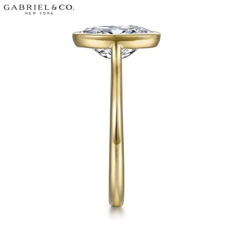 1.25ctr-2.50ctr Oval Cut Lab Grown Diamond Ring Tailor Made
