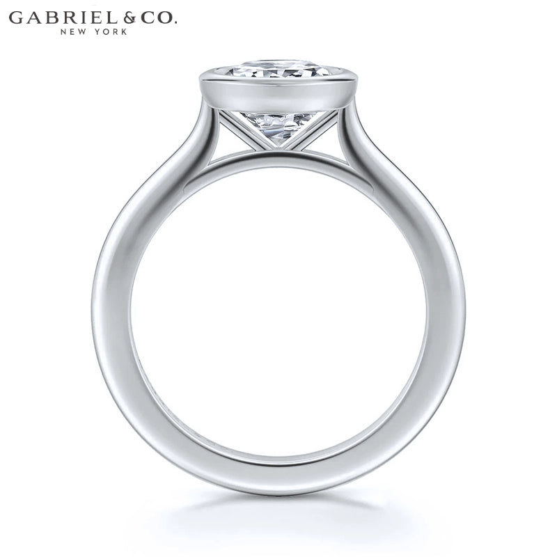 1.25ctr-2.50ctr Round Cut Lab Grown Diamond Ring Tailor Made