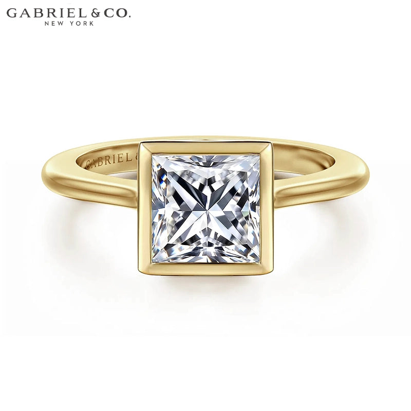 1.00ctr-2.00ctr Princess Cut Natural Diamond Ring Tailor Made