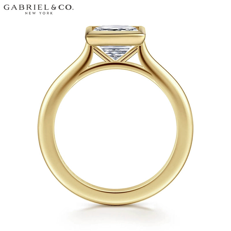 1.00ctr-2.00ctr Princess Cut Natural Diamond Ring Tailor Made