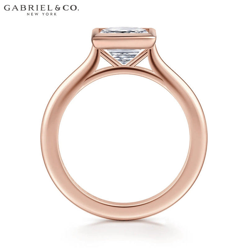 1.25ctr-2.50ctr Princess Cut Lab Grown Diamond Ring Tailor Made