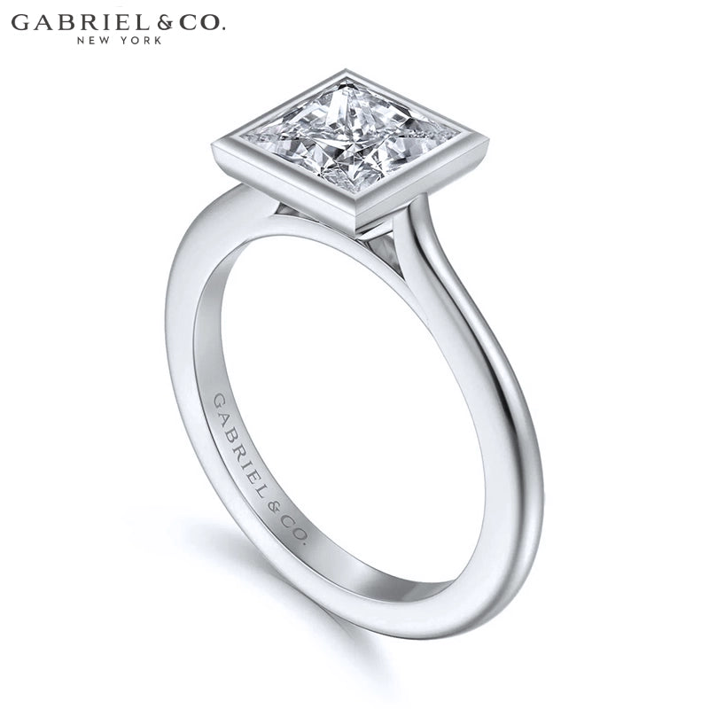 1.25ctr-2.50ctr Princess Cut Lab Grown Diamond Ring Tailor Made