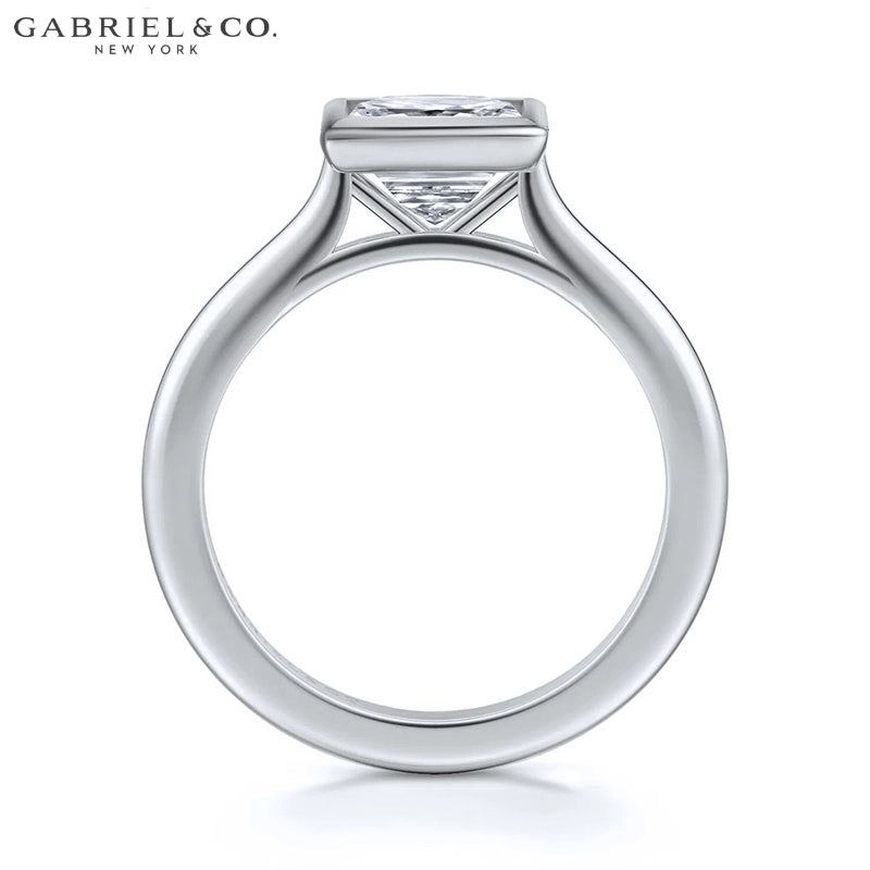 1.00ctr-2.00ctr Princess Cut Natural Diamond Ring Tailor Made