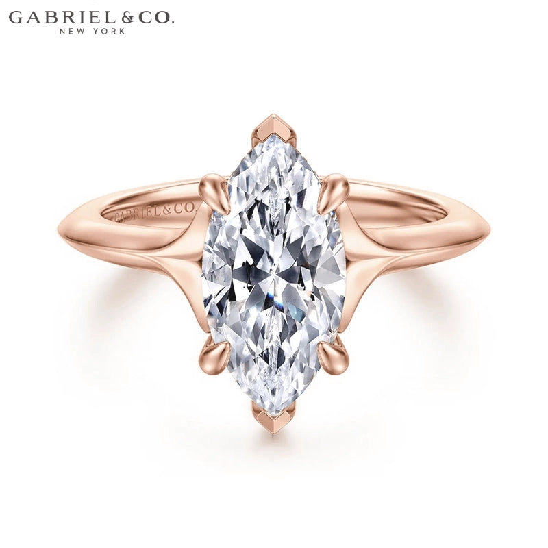 1.25ctr-2.50ctr Marquise Cut Lab Grown Diamond Ring