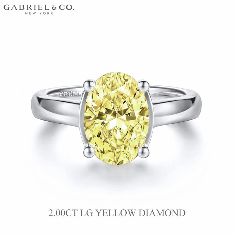 1.50ctr-3.00ctr Oval Cut Lab Grown Diamond Ring Tailor Made