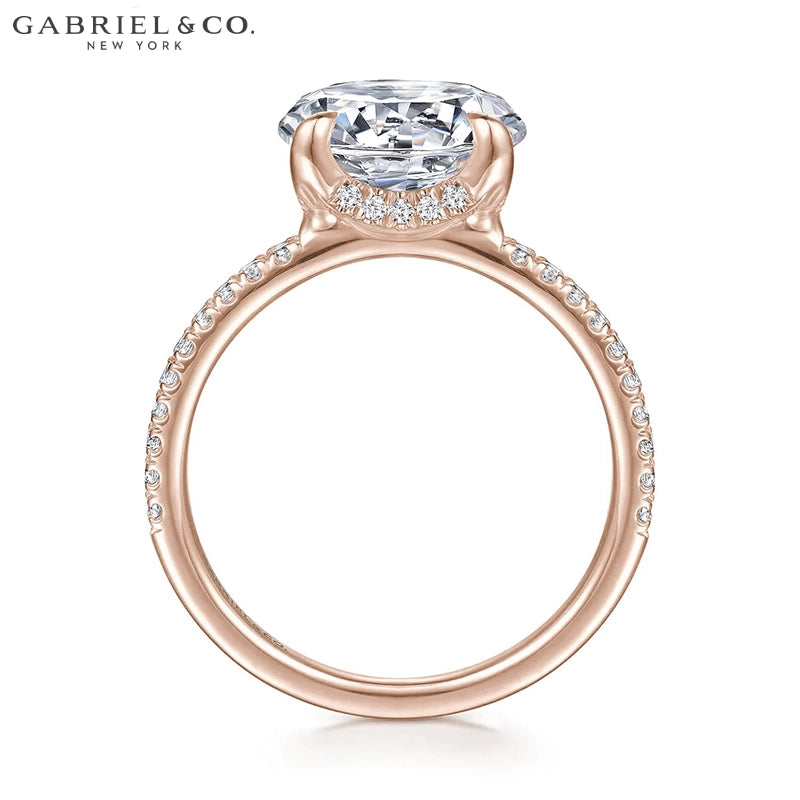 2.00ctr-4.00ctr Round Cut Lab Grown Diamond Ring Tailor Made