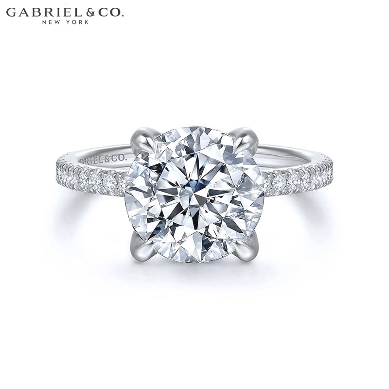 1.50ctr-3.00ctr Round Cut Natural Diamond Ring Tailor Made