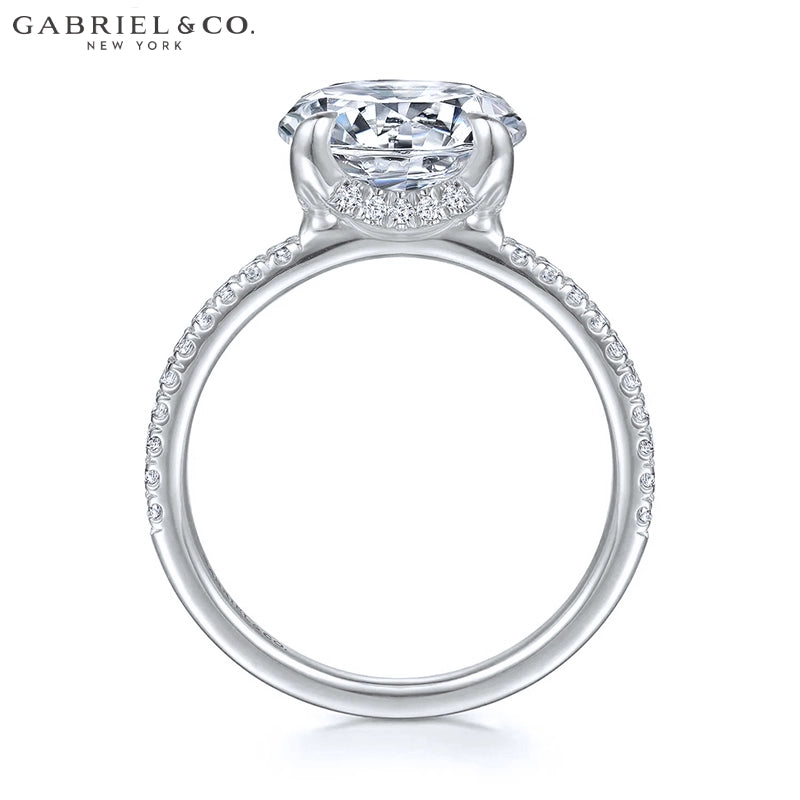 2.00ctr-4.00ctr Round Cut Lab Grown Diamond Ring Tailor Made