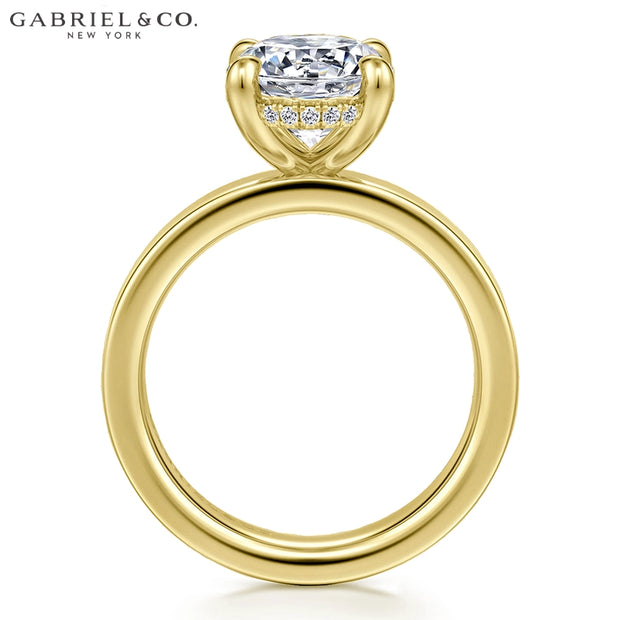 3.00ctr-5.00ctr Oval Cut Lab Grown Diamond Ring