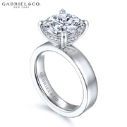 3.00ctr-5.00ctr Round Cut Lab Grown Diamond Ring