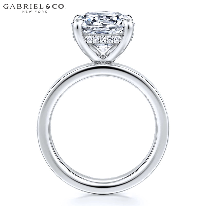 2.50ctr-5.00ctr Round Cut Lab Grown Diamond Ring