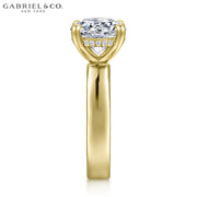 3.00ctr-5.00ctr Round Cut Lab Grown Diamond Ring