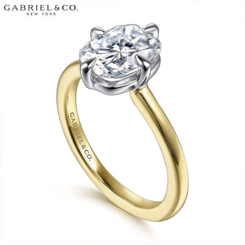 1.00ctr-2.00ctr Elongated Cushion Cut Natural Diamond Ring