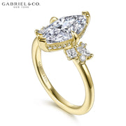 2.40ctw Marquise Cut Lab Grown Diamond Ring