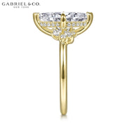2.40ctw Marquise Cut Lab Grown Diamond Ring