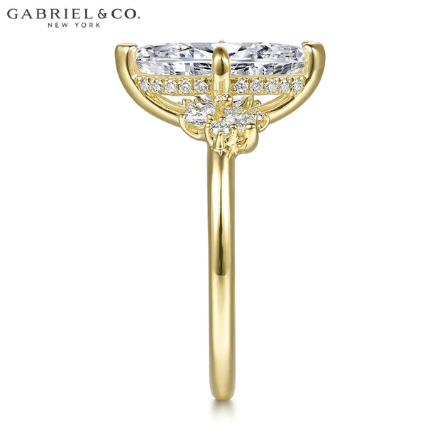 2.40ctw Marquise Cut Lab Grown Diamond Ring