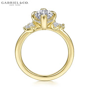 2.40ctw Marquise Cut Lab Grown Diamond Ring