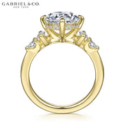 4.57ctw Round Cut Lab Grown Diamond Ring
