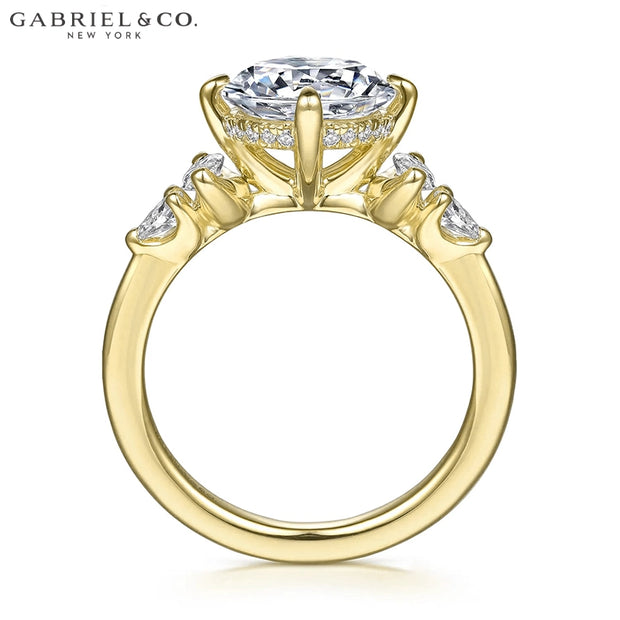 4.57ctw Round Cut Lab Grown Diamond Ring