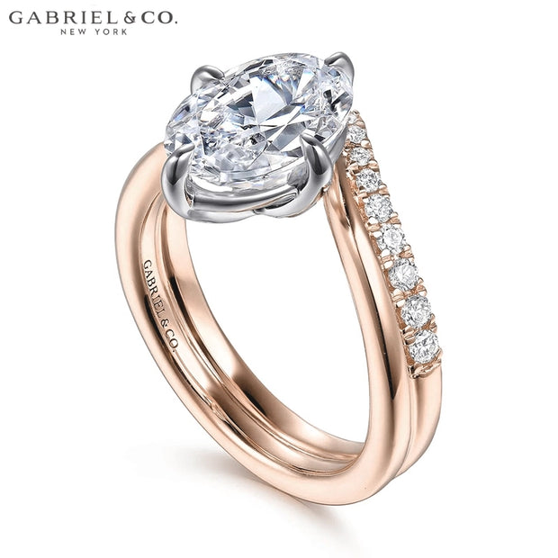 1.50ctr-3.00ctr Oval Cut Lab Grown Diamond Ring