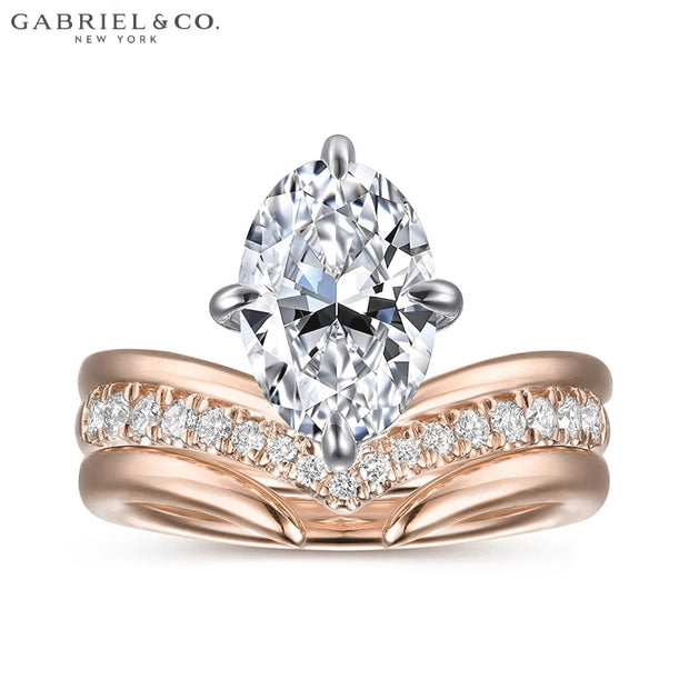 1.50ctr-3.00ctr Oval Cut Lab Grown Diamond Ring