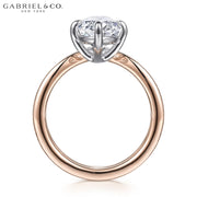 1.50ctr-3.00ctr Oval Cut Lab Grown Diamond Ring