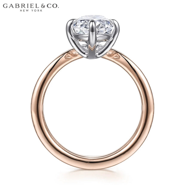 1.50ctr-3.00ctr Oval Cut Lab Grown Diamond Ring