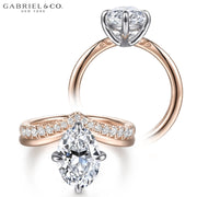 1.50ctr-3.00ctr Oval Cut Lab Grown Diamond Ring