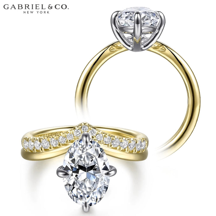 2.26ctw Oval Cut Lab Grown Diamond Ring