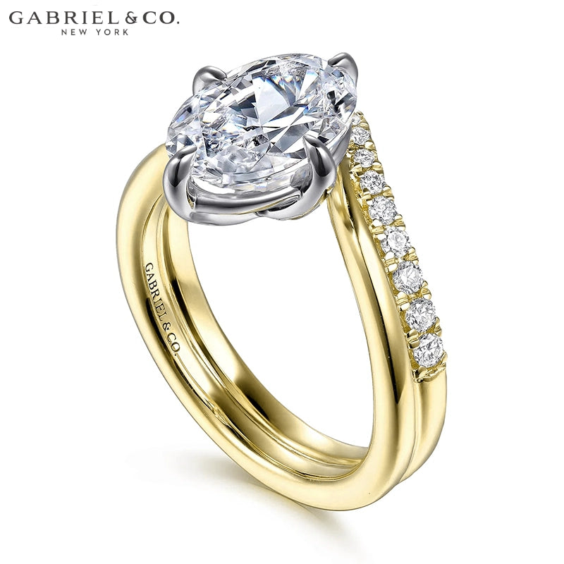 2.26ctw Oval Cut Lab Grown Diamond Ring