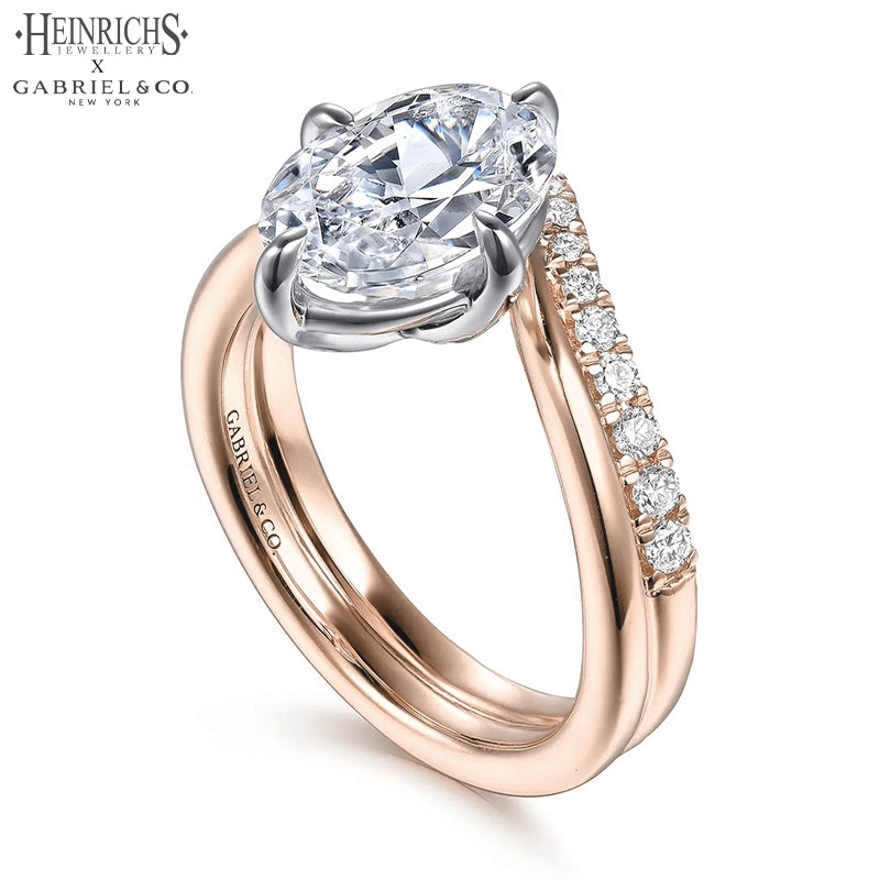 1.50ctr-3.00ctr Oval Cut Lab Grown Diamond Ring Tailor Made