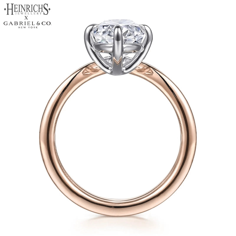 1.50ctr-3.00ctr Oval Cut Lab Grown Diamond Ring Tailor Made