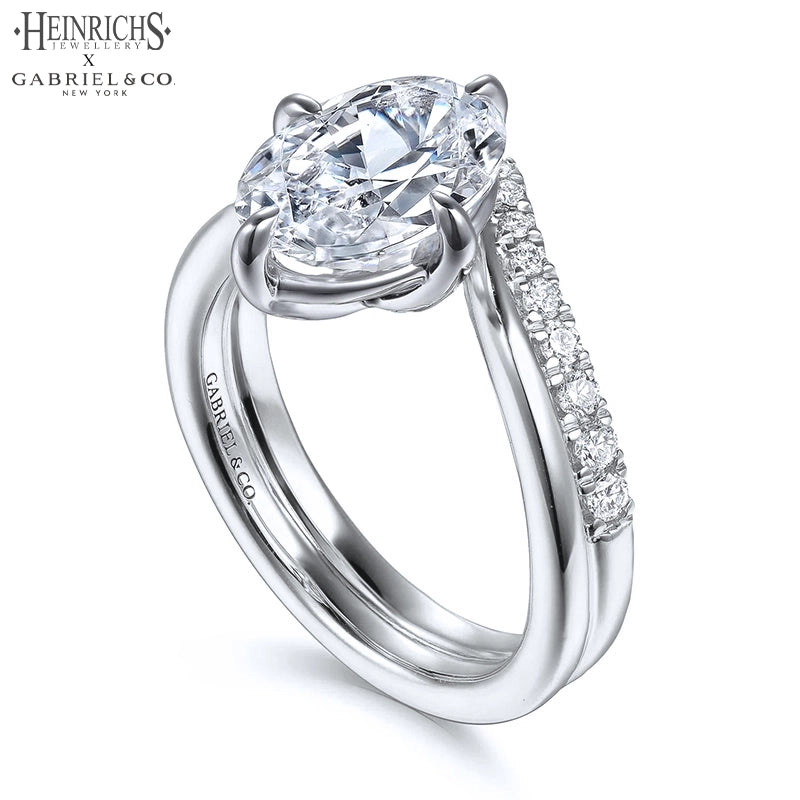1.50ctr-3.00ctr Oval Cut Lab Grown Diamond Ring Tailor Made