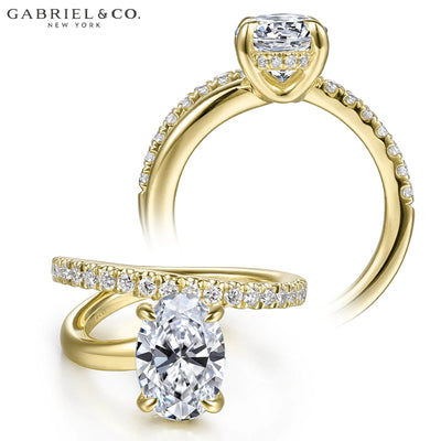 2.44ctw Oval Cut Lab Grown Diamond Ring